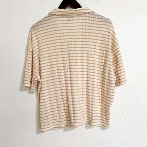 Torrid Striped Pointelle Knit Lounge Set - Picture 4 of 14